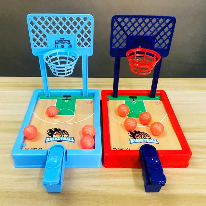 Party Games Adults Indoor - เครื่องยิงนิ้วมือสำหรับเด็กและผู้ใหญ่เครื่องเล่นเกมบาสเก็ตบอลขนาดเล็กประกอบง่ายในร่มกลางแจ้ง
