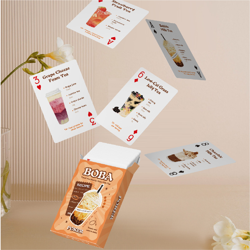 Party Games Popular - แคมป์ปิ้ง ชาไข่มุกยอดนิยม โป๊กเกอร์ ชาไข่มุก บอบอ อุปกรณ์เกม