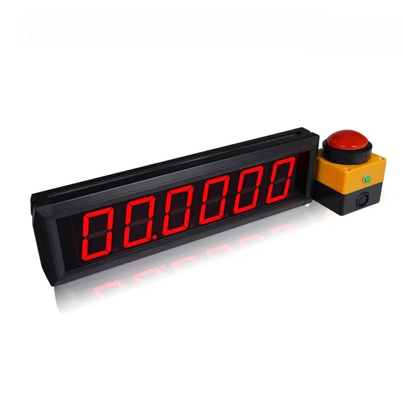 Party Games Popular - นาฬิกาจับเวลา LED สีแดงแบบดิจิตอล 10 วินาที สำหรับเกมทายโชคยอดนิยมในงานปาร์ตี้ครอบครัว