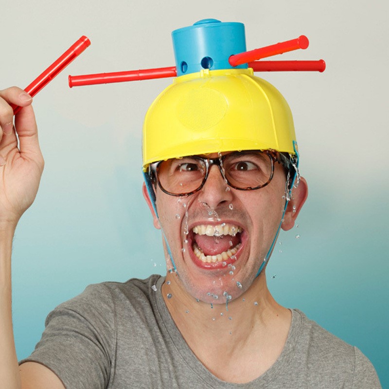 Party Games Adult Birthday - เกม Wet Head ท้าทายน้ำ หมวกเล่นตลก อุปกรณ์ประกอบปาร์ตี้