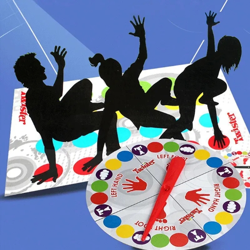 Party Games Adults Indoor - Twister แรงบันดาลใจเต้นรําครอบครัวเกม Non-SLIP Interactive PARTY ของเล่นเด็กผู้ใหญ่ในร่มกลางแจ้ง