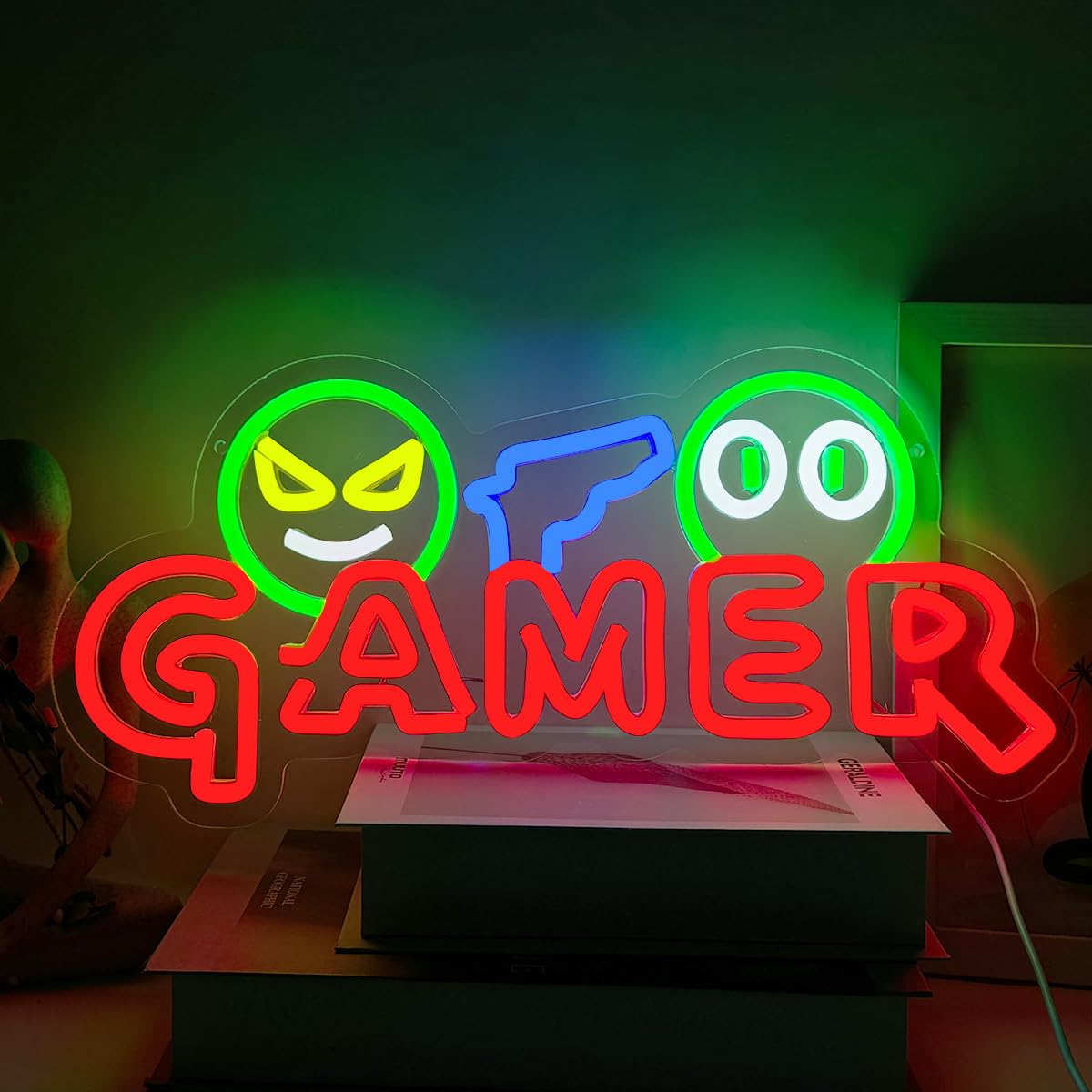 ไฟนีออน LED สำหรับเกมเมอร์ ตกแ - Party Games Graduation บทวิจารณ์และราคา