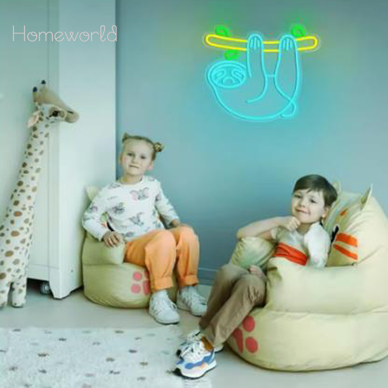 Sloth LED Neon Light ป้ายสวิตช - Party Games Switch 1 บทวิจารณ์และราคา