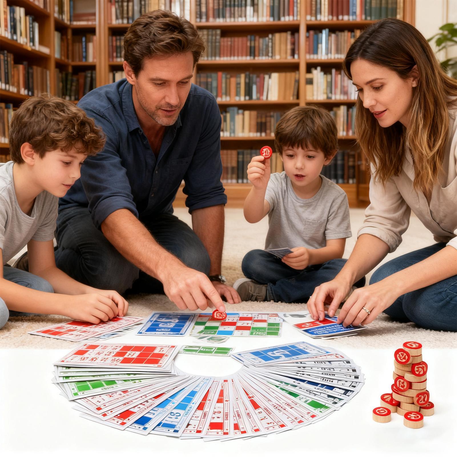 ชุดบิงโก ของเล่นไม้โบราณสุดสนุ - Party Games Large Groups บทวิจารณ์และราคา
