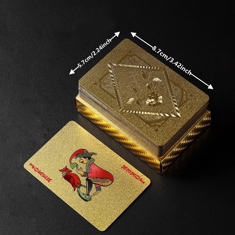 ทองฟอยล์Skullโป๊กเกอร์การ์ดกัน - Party Games Using Playing Cards บทวิจารณ์และราคา