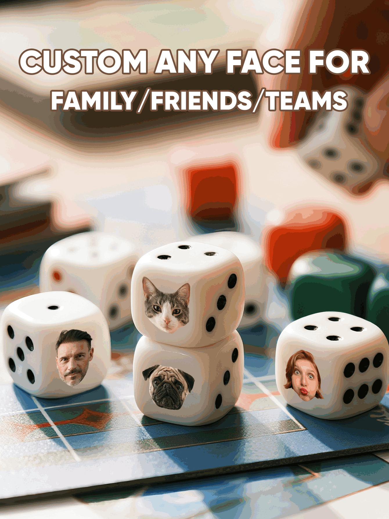 ลูกเต๋าหน้าตาน่ารัก ลูกเต๋าหน้ - Party Games Graduation บทวิจารณ์และราคา