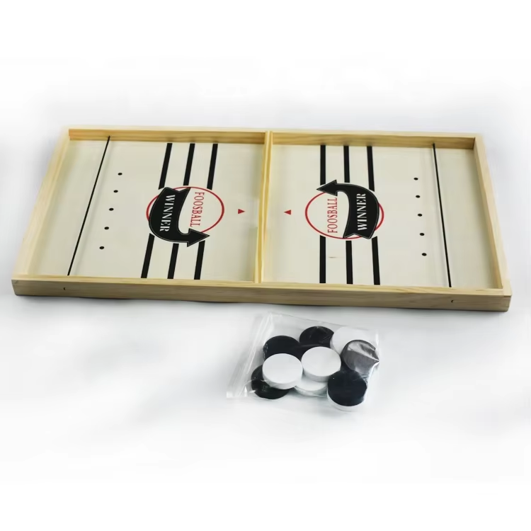 เกมกระดานไม้ 2-in-1 ฮอกกี้น้ำแ - Party Games Board Game บทวิจารณ์และราคา