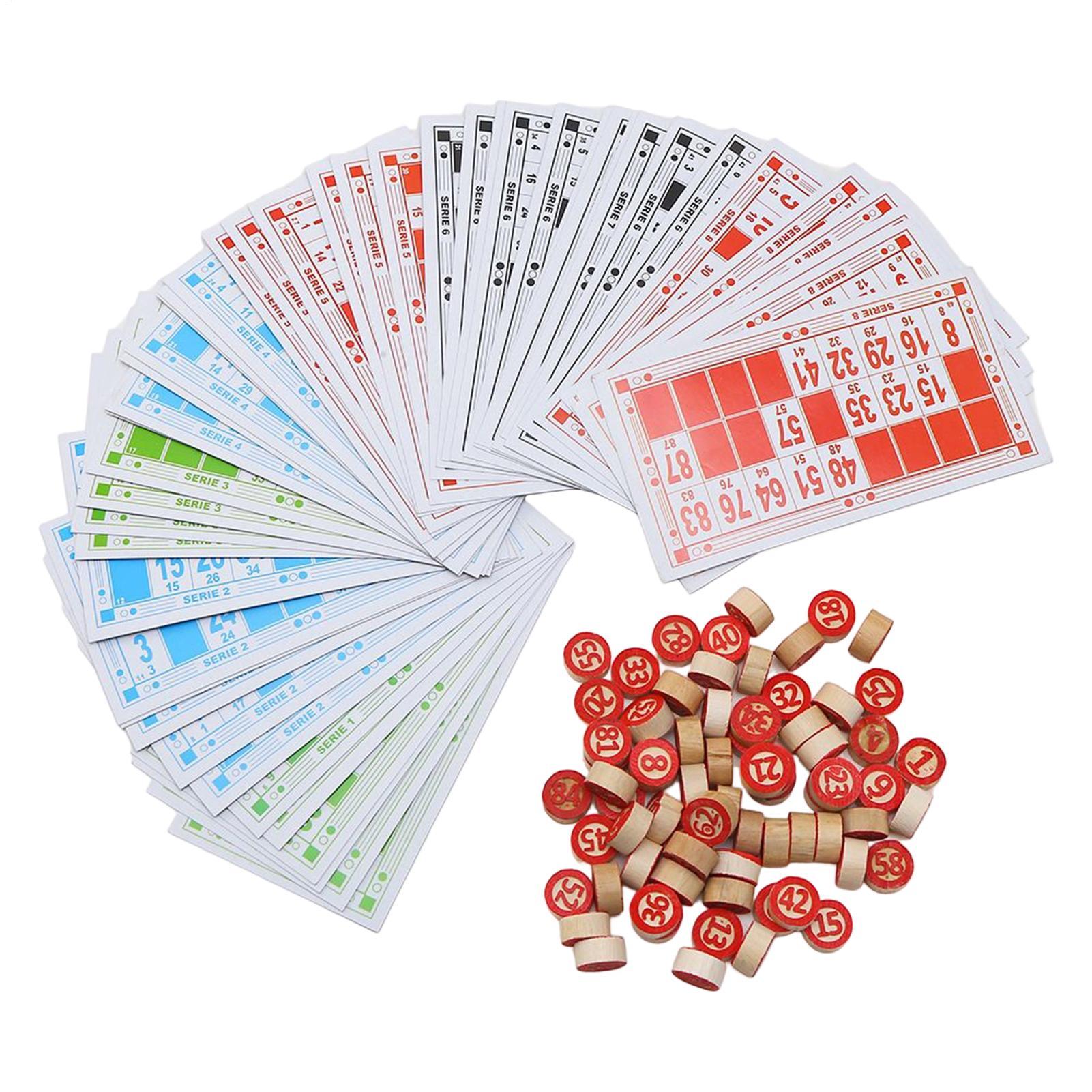 ชุดเกมบิงโกไม้โบราณ พร้อมการ์ด - Party Games Large Groups บทวิจารณ์และราคา