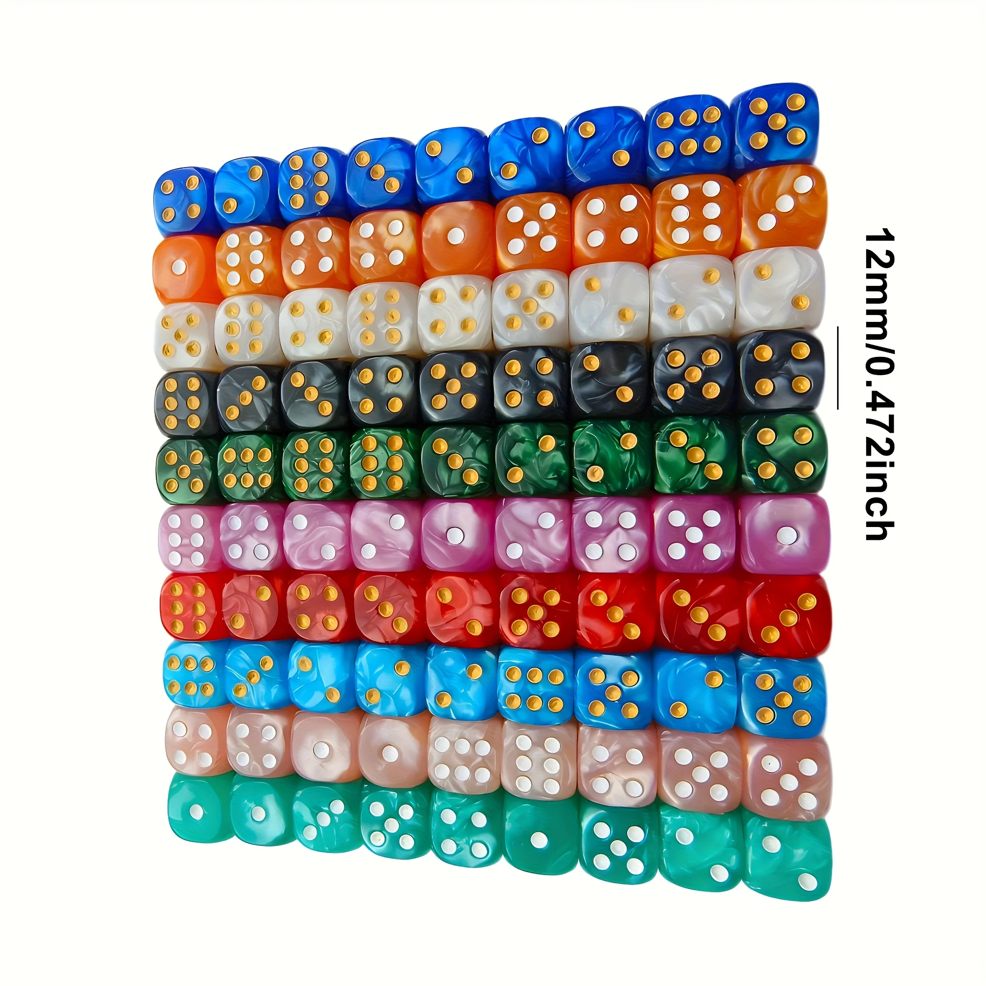 ลูกเต๋าอะคริลิก 6 ด้าน ขนาด 12 - Party Games Board Game บทวิจารณ์และราคา