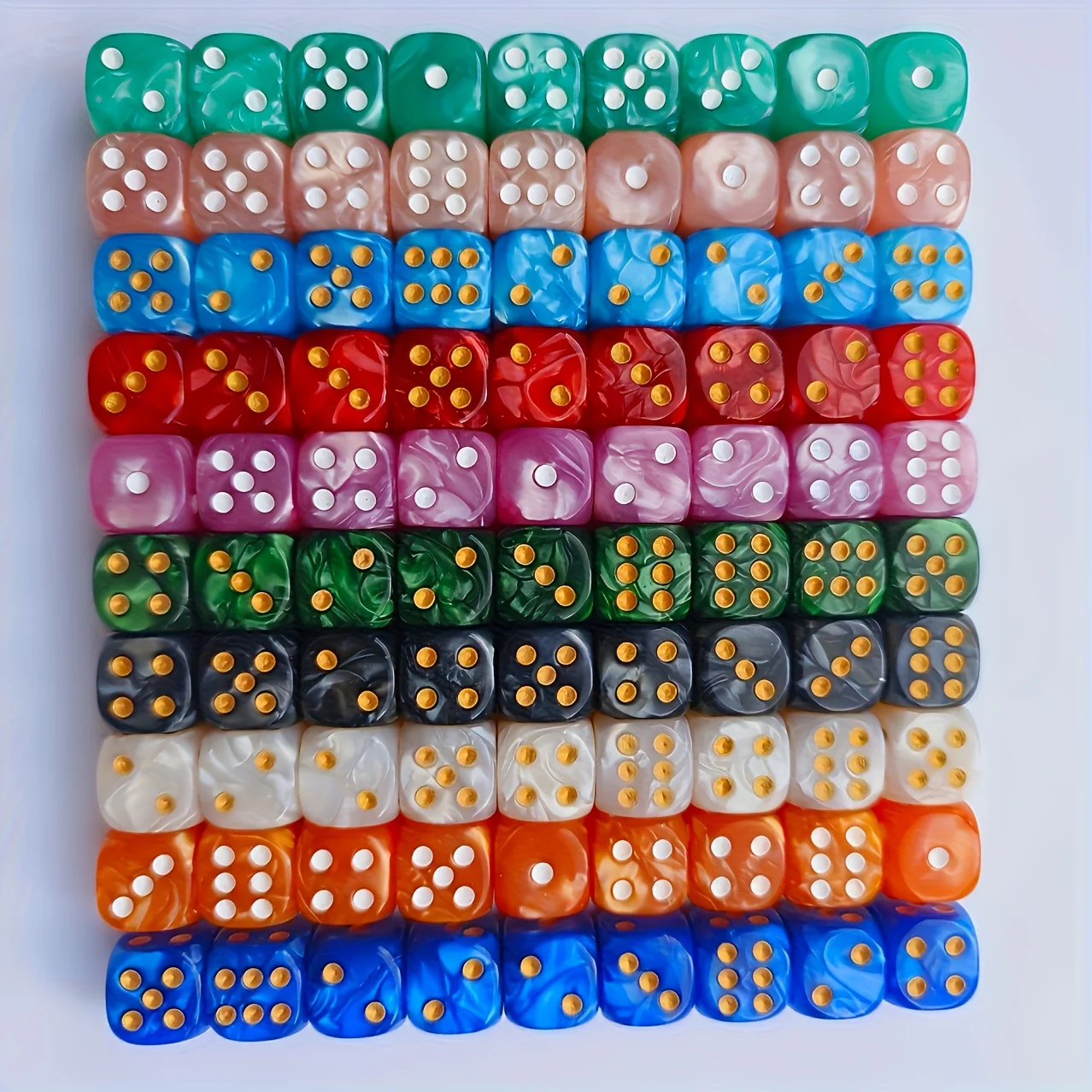 ลูกเต๋าอะคริลิก 6 ด้าน ขนาด 12 - Party Games Board Game บทวิจารณ์และราคา
