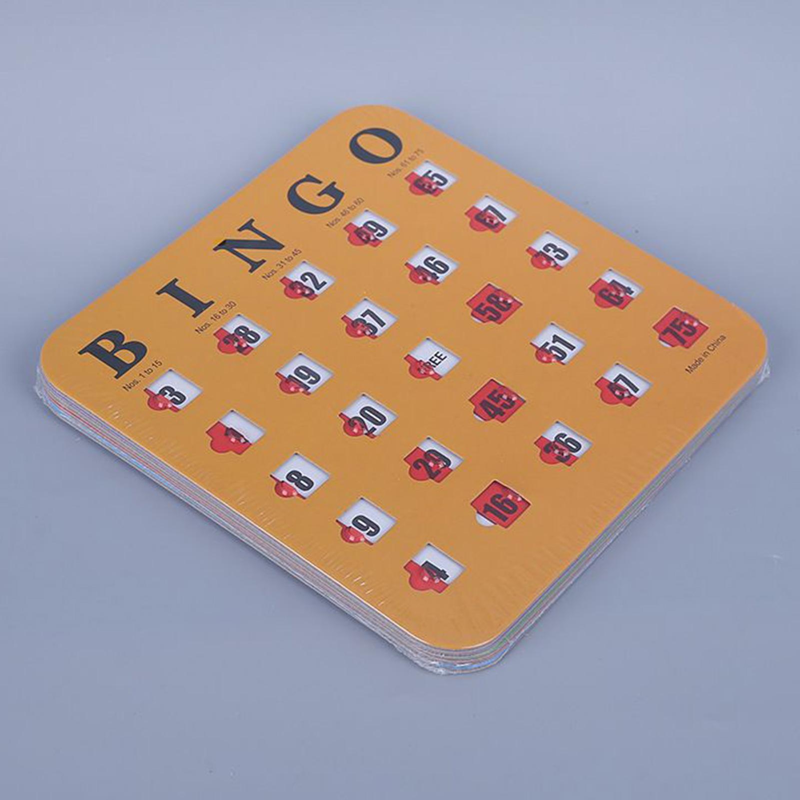 การ์ดเกมบิงโกแบบเลื่อนได้ 5 ชิ - Party Games Board Game บทวิจารณ์และราคา