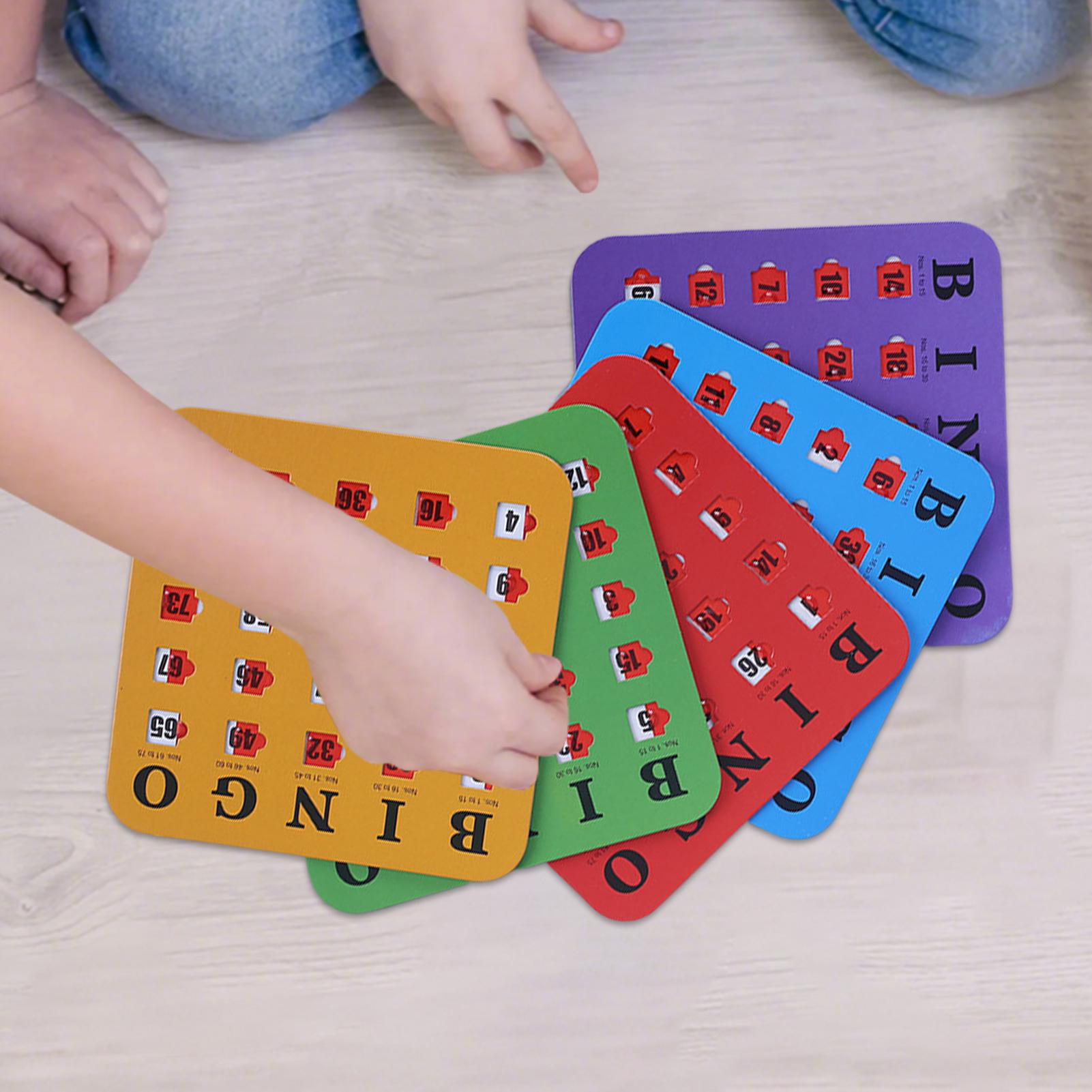 การ์ดเกมบิงโก 5 ชิ้น พิมพ์ขนาด - Party Games Large Groups บทวิจารณ์และราคา