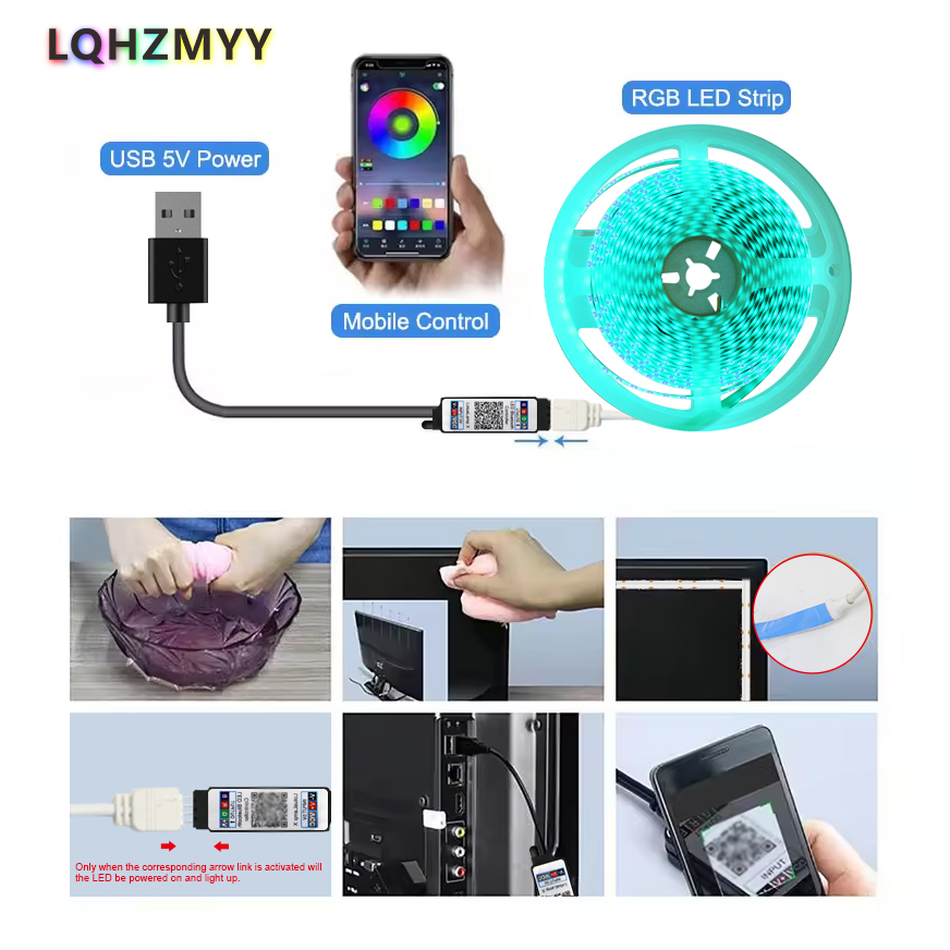 แถบไฟ LED เปลี่ยนสีได้ RGB 1 ม - Party Games Switch 1 บทวิจารณ์และราคา