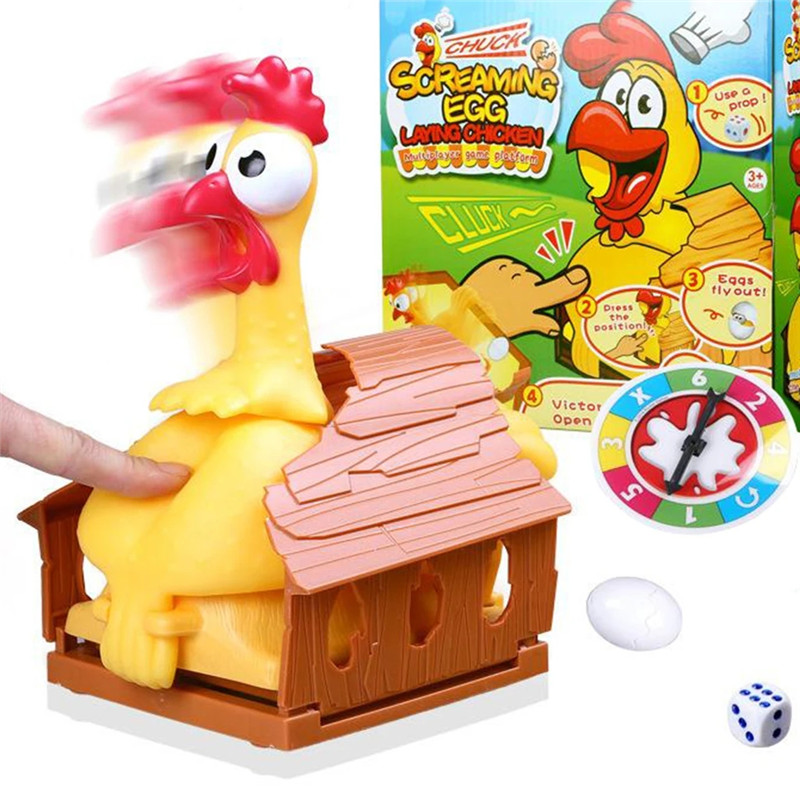 ตลก Lucky ไก่วางไข่ของเล่นเด็ก - Party Games Egg บทวิจารณ์และราคา