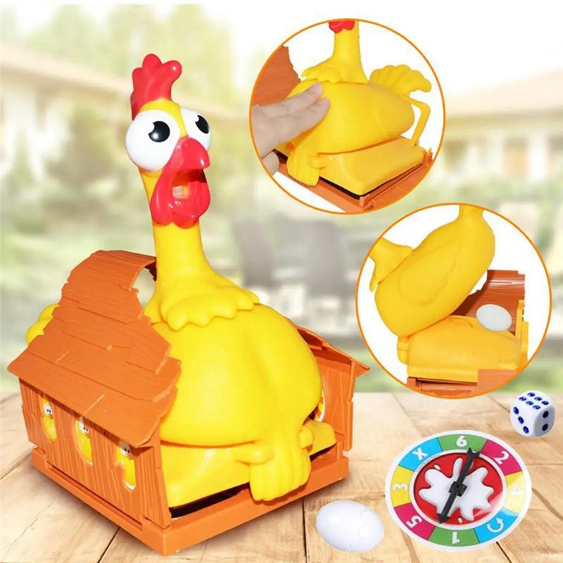 ตลก Lucky ไก่วางไข่ของเล่นเด็ก - Party Games Egg บทวิจารณ์และราคา