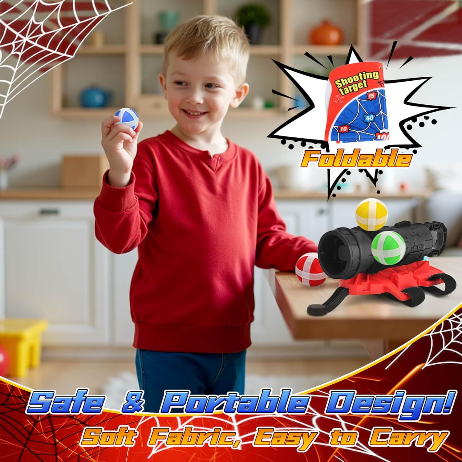 ปืนยิงลูกบอลเหนียวแบบการ์ตูน พ - Party Games 15 In 1 บทวิจารณ์และราคา