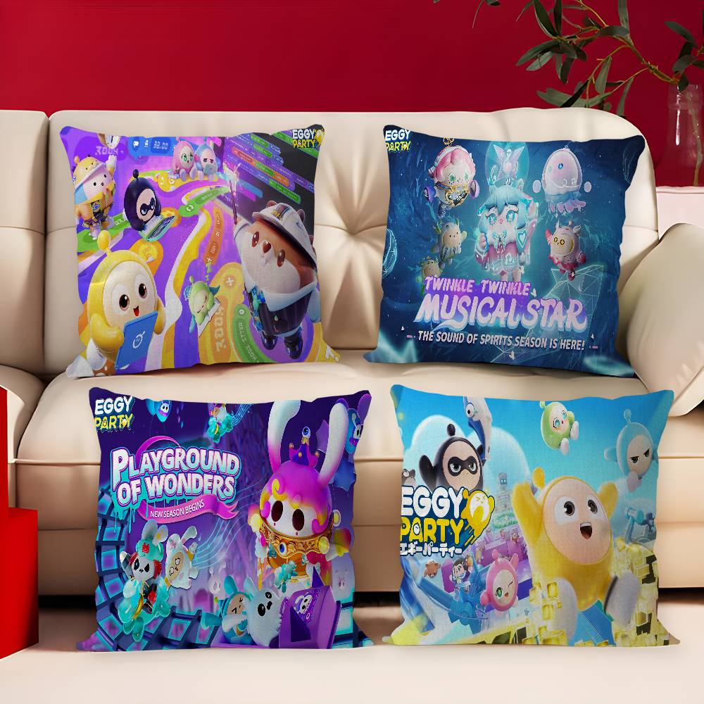 ปลอกหมอนอิงลายเกม Egg Party ปล - Party Games Egg บทวิจารณ์และราคา