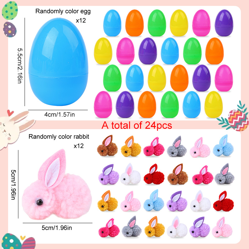 ไข่อีสเตอร์น่ารัก 24 ชิ้น พร้อ - Party Games Egg บทวิจารณ์และราคา