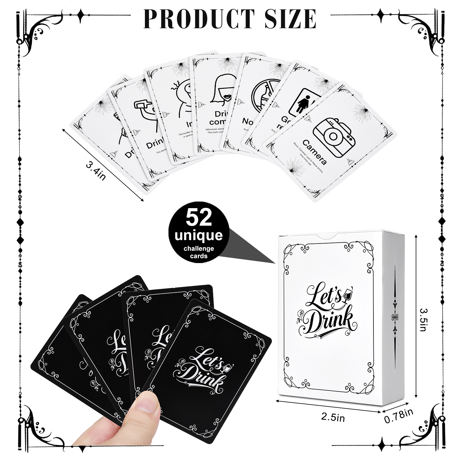 การ์ดเกมดื่มสำหรับผู้ใหญ่ – กา - Party Games Adult Birthday บทวิจารณ์และราคา