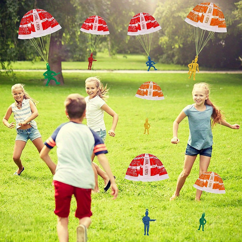 10/100pcs ร่มชูชีพของเล่นเด็ก, - Party Games Graduation Ideas บทวิจารณ์และราคา