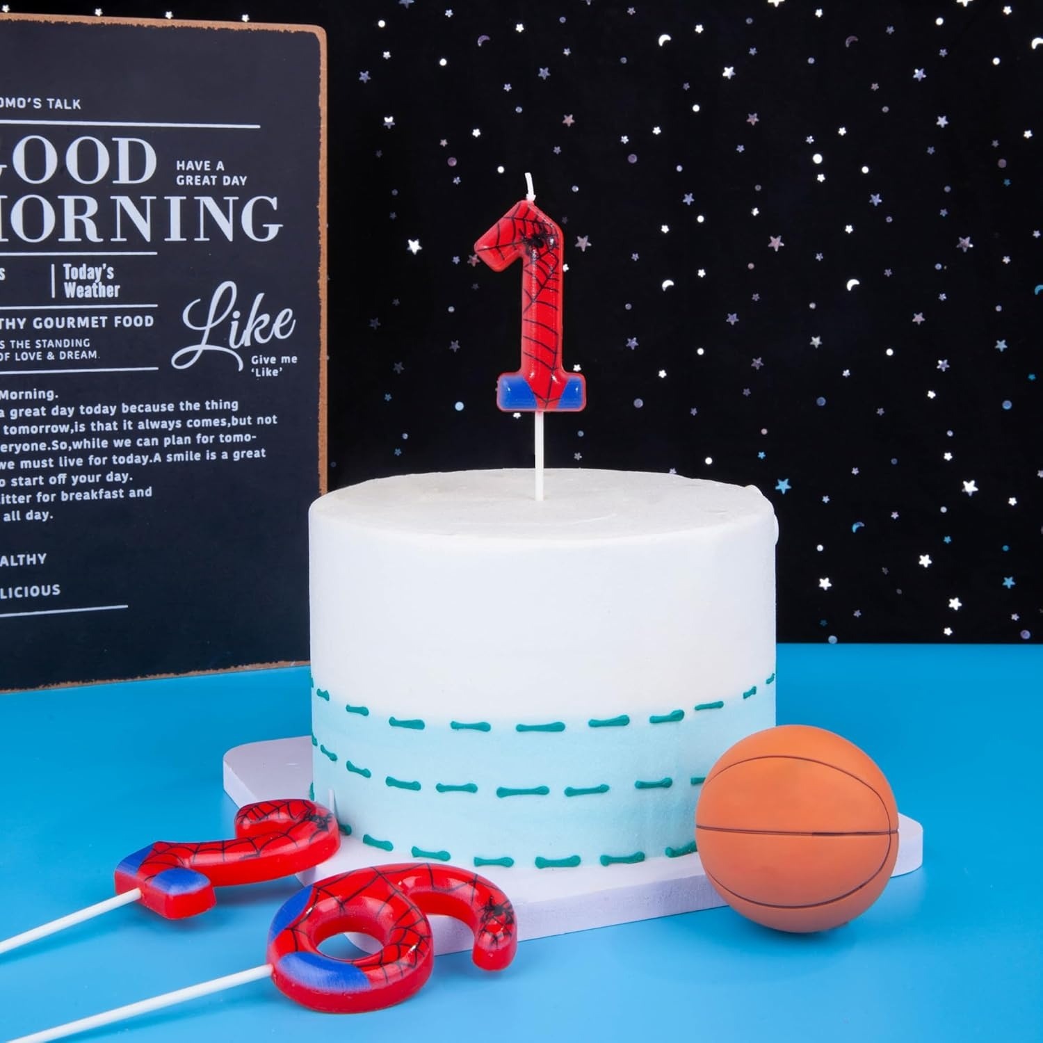 เทียนวันเกิดธีมแมงมุม 0-9, ของ - Party Games Adult Birthday บทวิจารณ์และราคา
