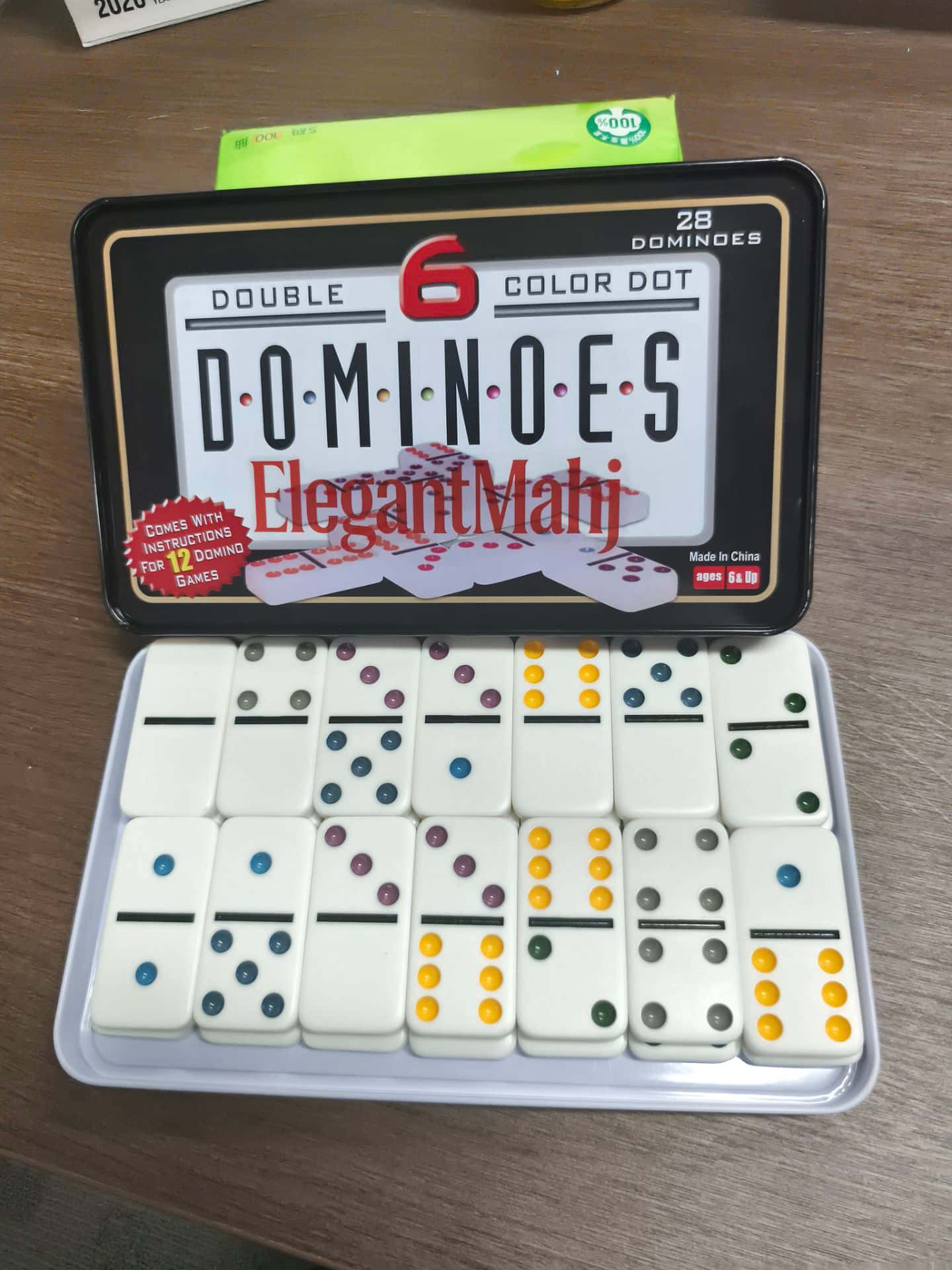 ชุดโดมิโน ElegantMahj Double S - Party Games Board Game บทวิจารณ์และราคา