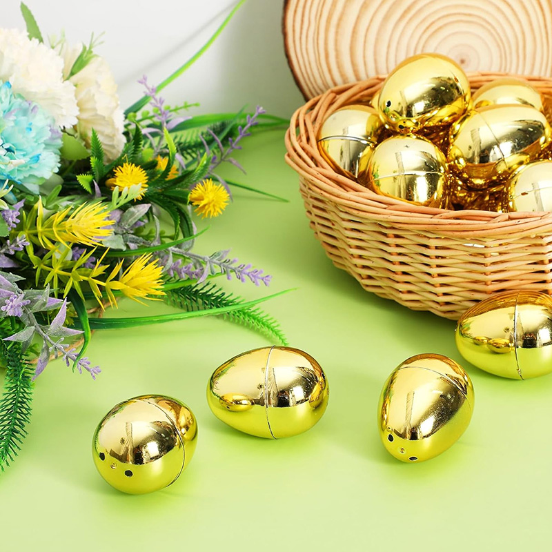 ไข่อีสเตอร์สีทอง 6-24 ชิ้น ทำจ - Party Games Egg บทวิจารณ์และราคา